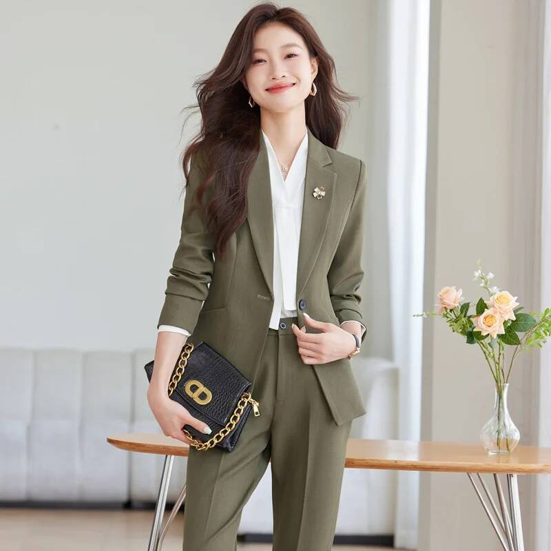 Women'S Formal Wear Pantsuits - Uniforme formel d'automne et d'hiver, combinaisons