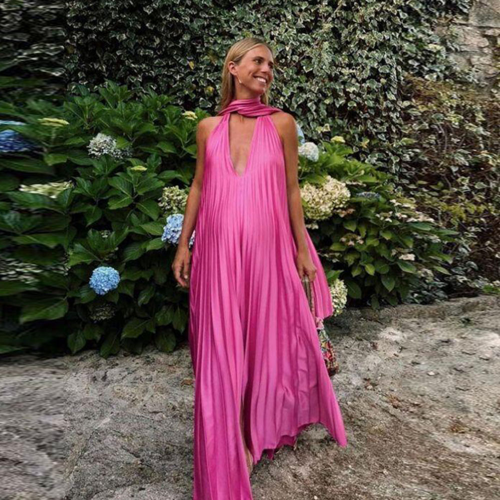 Formal Dress Female - Robes de soirée rouges Design col