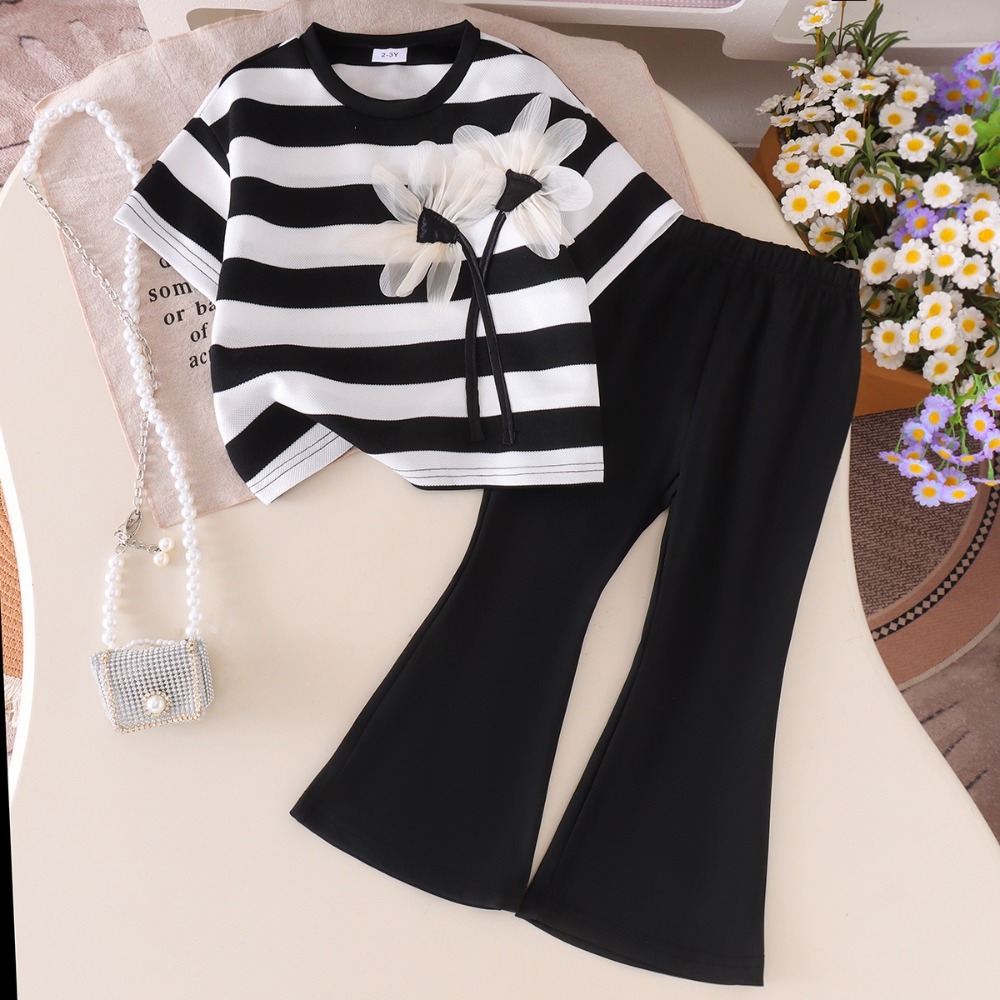 Monochrome Suit Set - Nouvel Arrivage Ensemble Décontracté pour Enfants