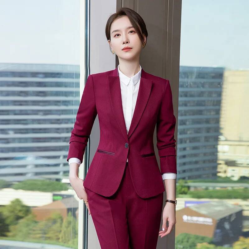 Women'S Formal Wear Pantsuits - Dames bureau vêtements de travail costumes