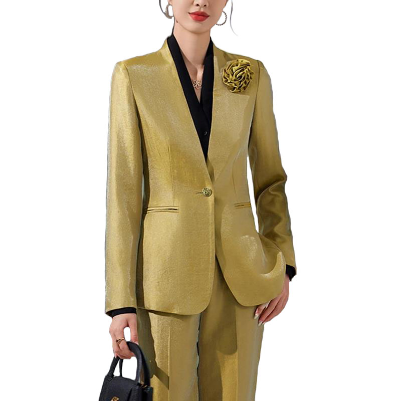 Women'S Formal Wear Pantsuits - Ensemble blazer et pantalon pour femme,