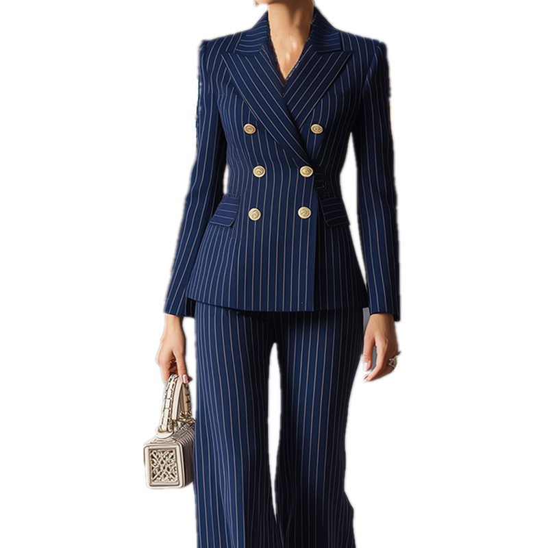 Tailored Trouser Wide - Ensemble tailleur pantalon femme, pantalon large