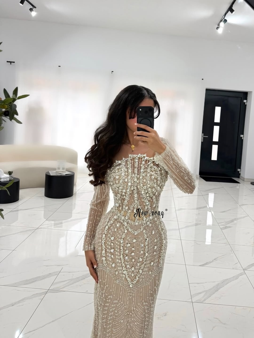 Robe de bal sirène longue à ma - Formal Dress Female avis et prix