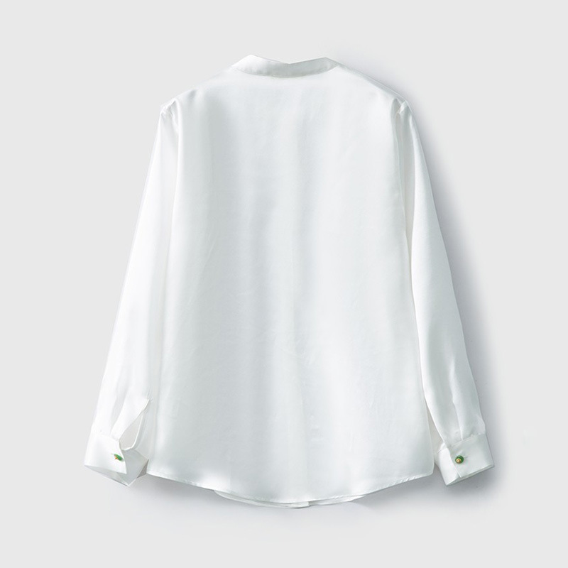 Chemisiers pour femmes en soie - Silk Blouse Button avis et prix