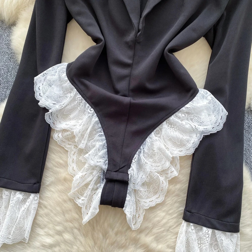Hotsweet-Combinaison à col rab - Women'S Formal Wear Jumpsuit avis et prix