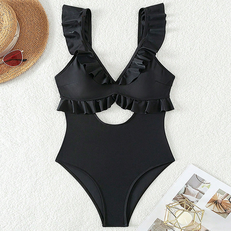 Cikini-Maillot de bain une piè - Monochrome Suit Set avis et prix