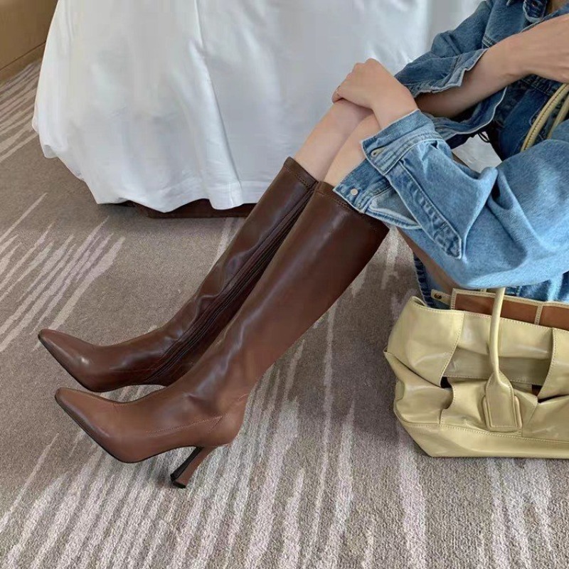 Bottes hautes pour femmes à bo - Formal Women Daily Wear Footwear avis et prix