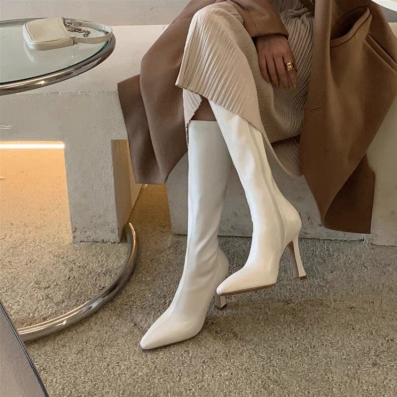 Bottes hautes pour femmes à bo - Formal Women Daily Wear Footwear avis et prix