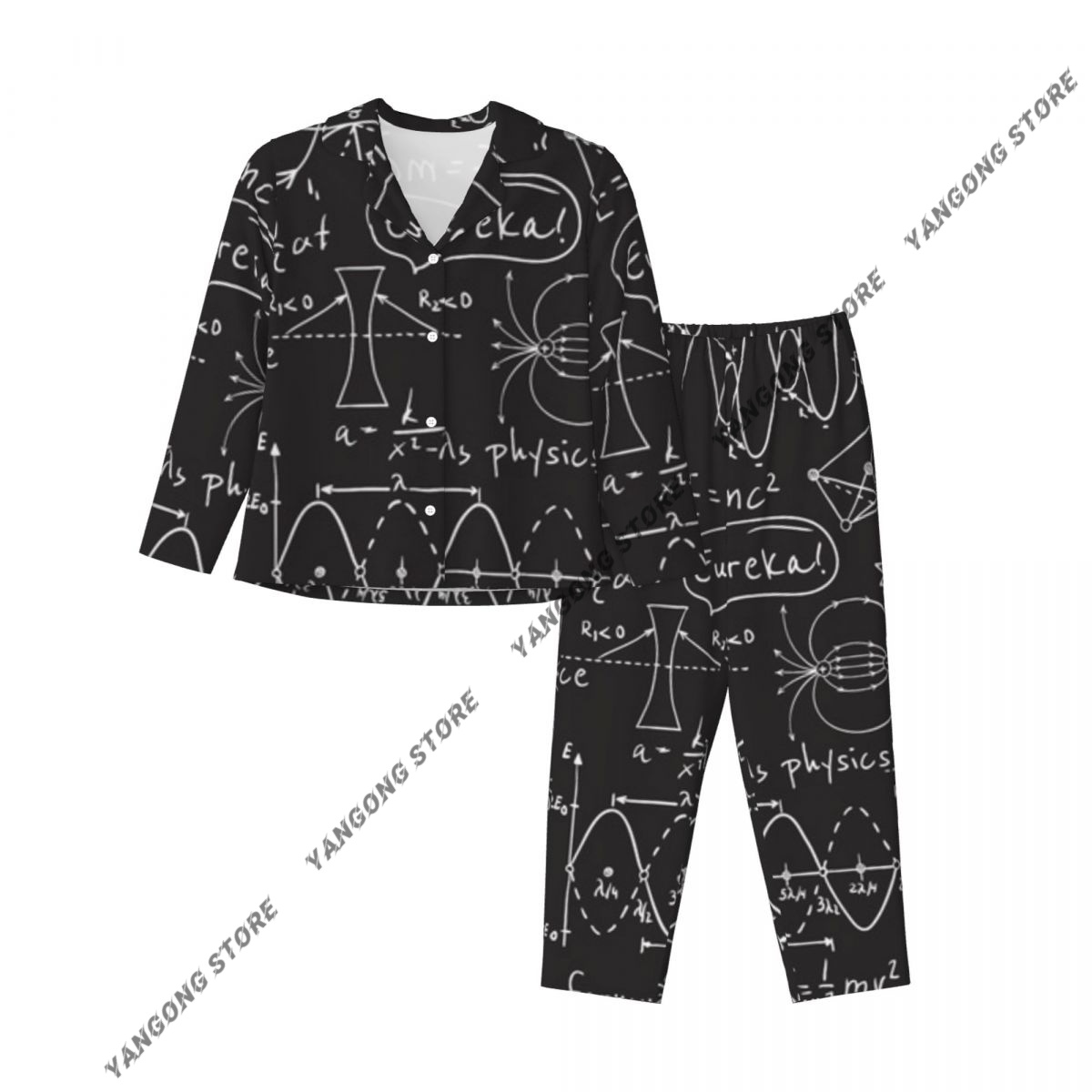 Pyjama à manches longues pour  - Monochrome Suit Set avis et prix