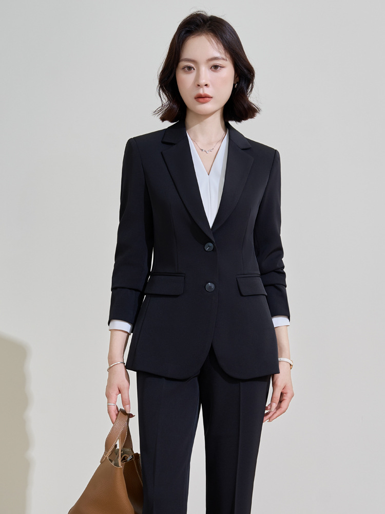 Costume professionnel bleu mar - Women'S Formal Wear Pantsuits avis et prix