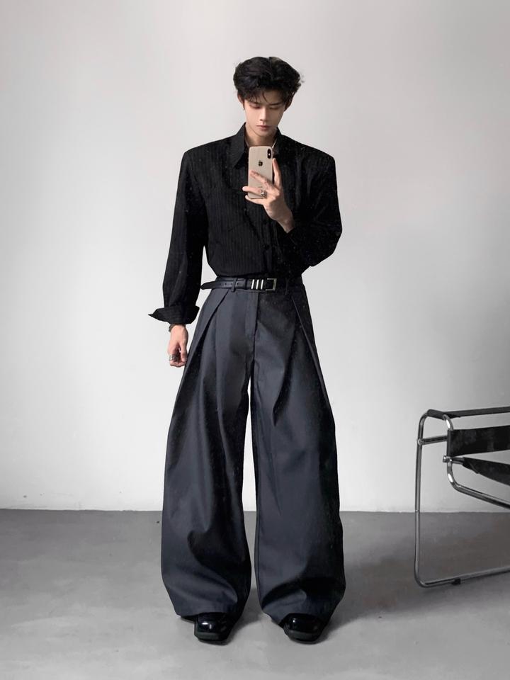 Pantalon de costume ample et f - Tailored Trouser Wide avis et prix