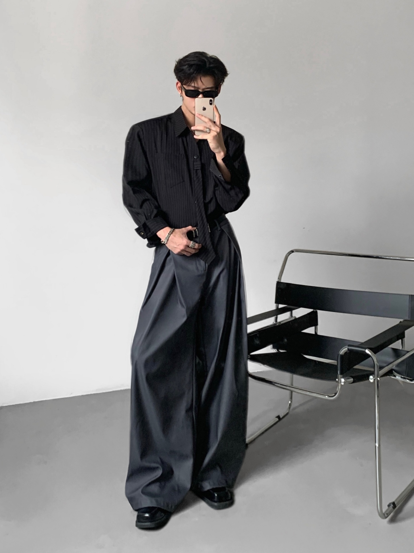 Pantalon de costume ample et f - Tailored Trouser Wide avis et prix