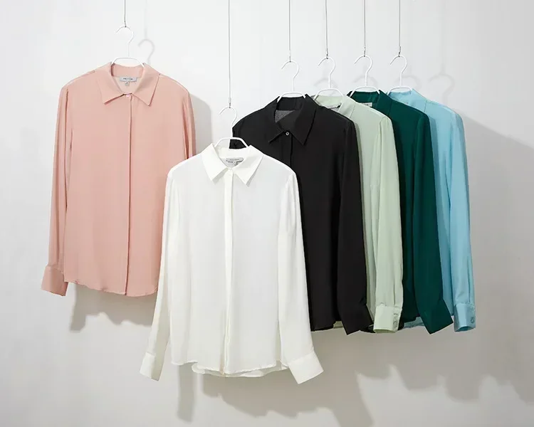 2025 printemps nouvelle chemis - Silk Blouse Button avis et prix