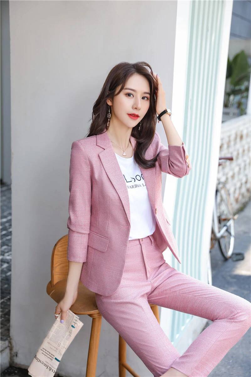 Nouveauté vert uniforme concep - Women'S Formal Wear Pantsuits avis et prix
