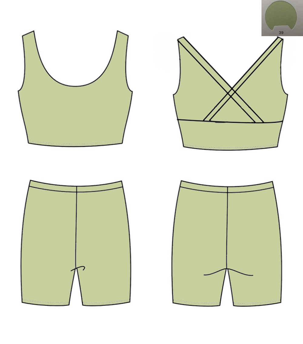 Ensemble de yoga monochrome po - Monochrome Suit Set avis et prix
