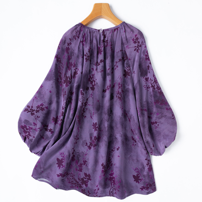 Femmes soie Blouse 100% mûrier - Silk Blouse Button avis et prix