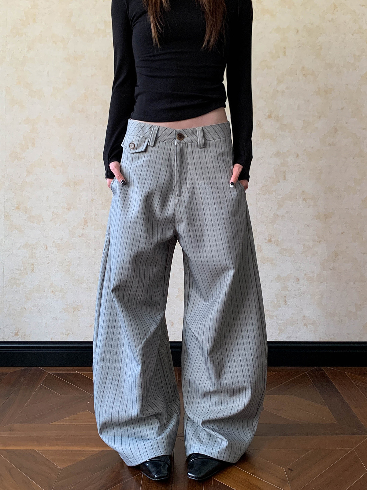 Pantalon décontracté à jambe l - Tailored Trouser Wide avis et prix