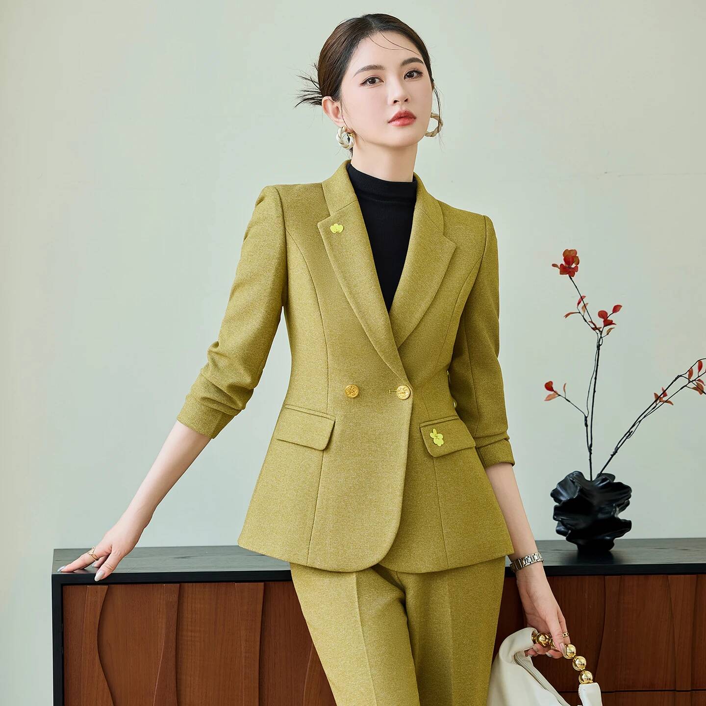 Costumes d'affaires formels po - Women'S Formal Wear Pantsuits avis et prix