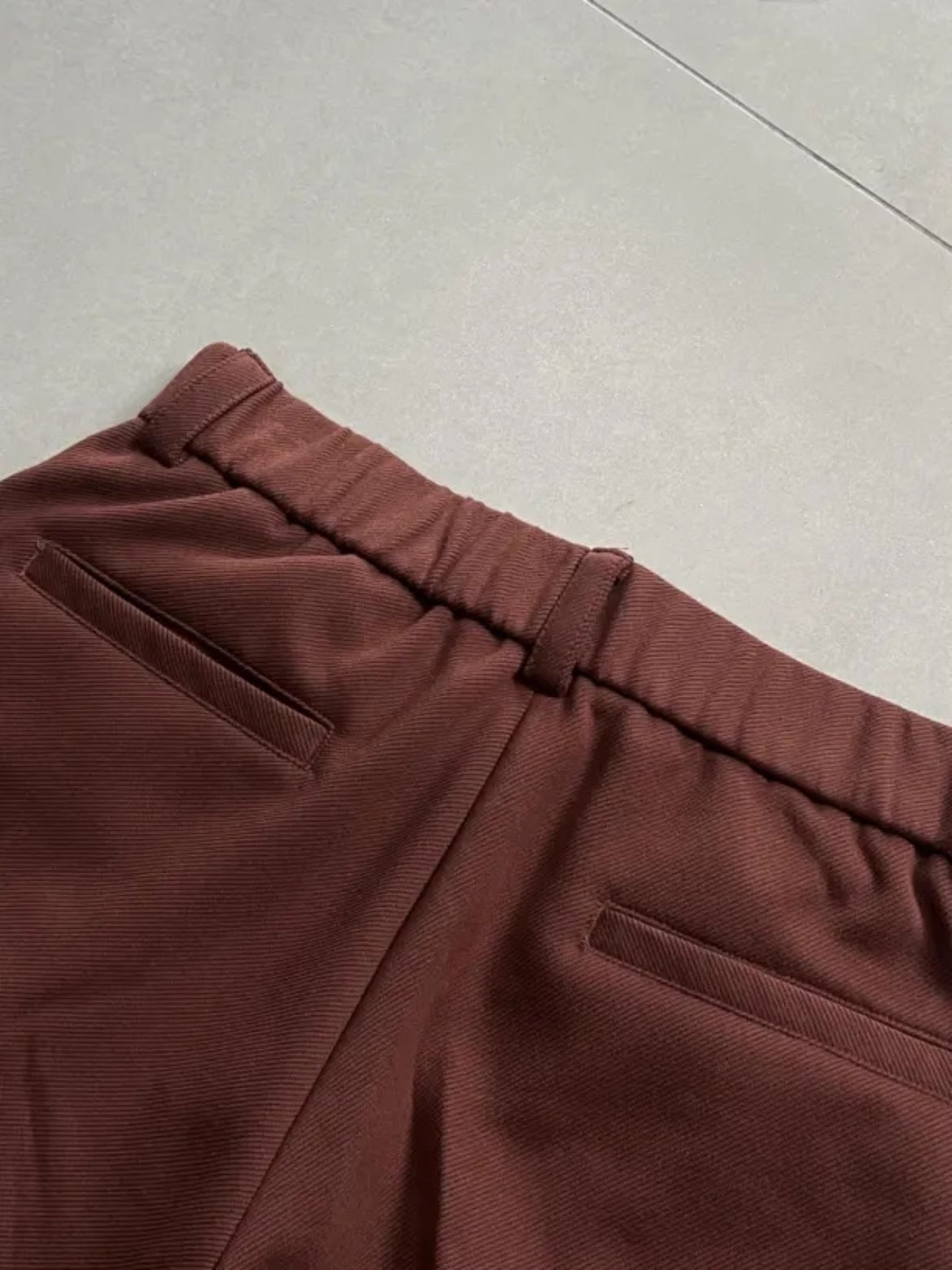 Pantalon décontracté style cor - Tailored Trouser Wide avis et prix