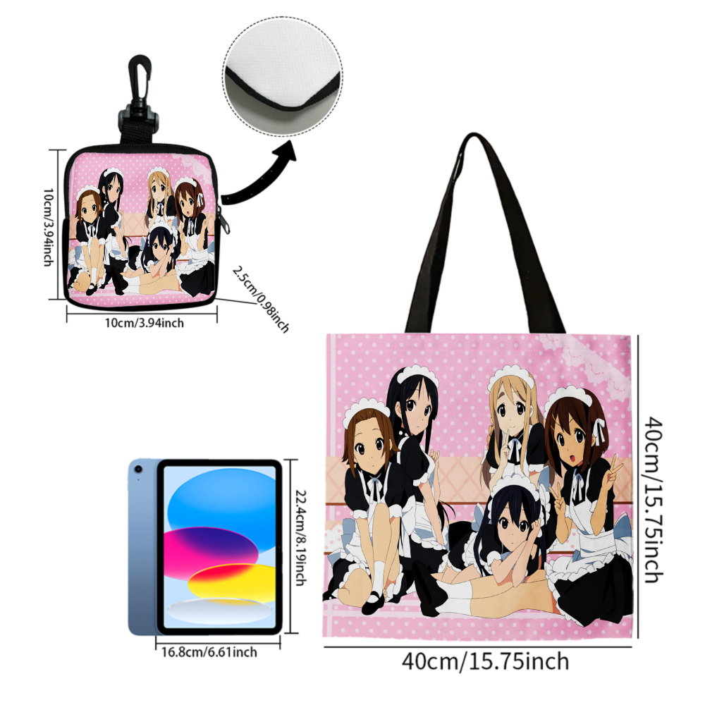 K-ON! Sac fourre-tout imprimé  - K&G Women'S Formal Wear avis et prix