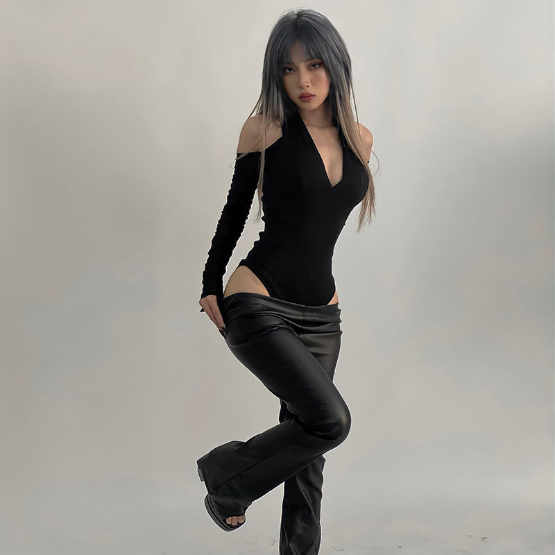 Combinaison sexy ajourée à man - Women'S Formal Wear Jumpsuit avis et prix