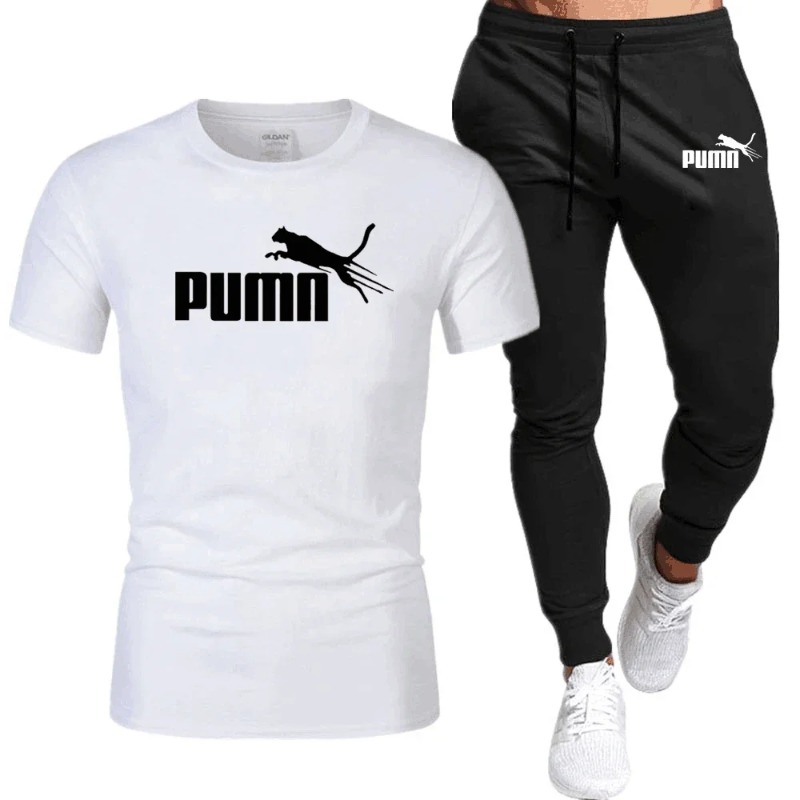Ensemble T-shirt et pantalon d - Monochrome Suit Set avis et prix