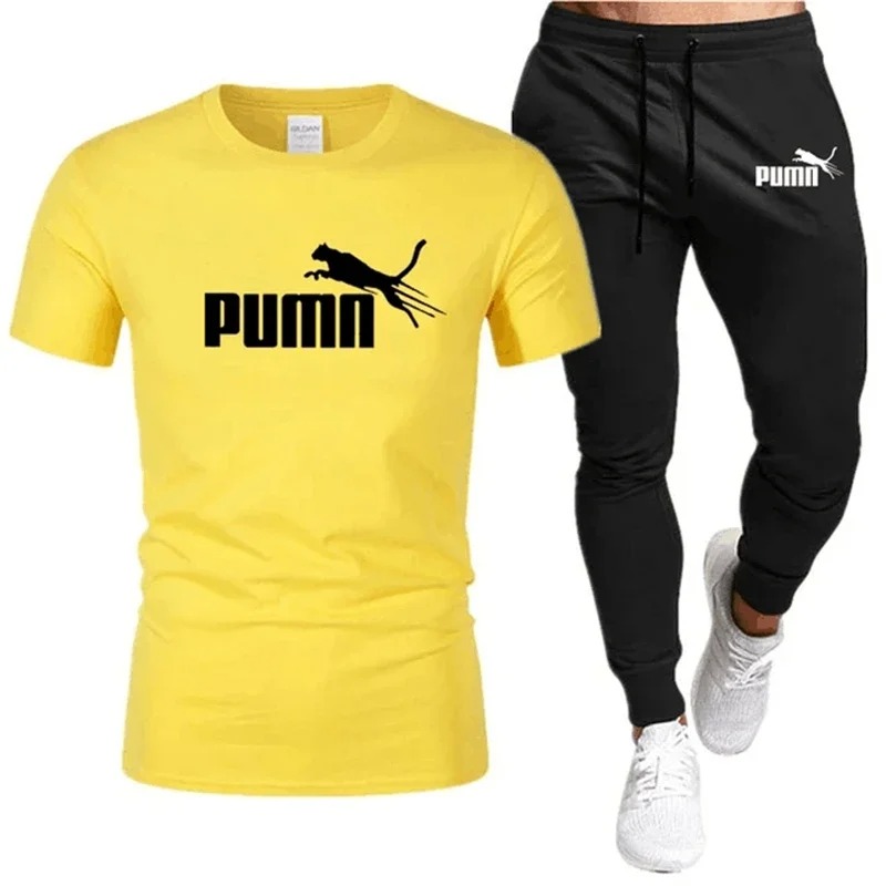 Ensemble T-shirt et pantalon d - Monochrome Suit Set avis et prix
