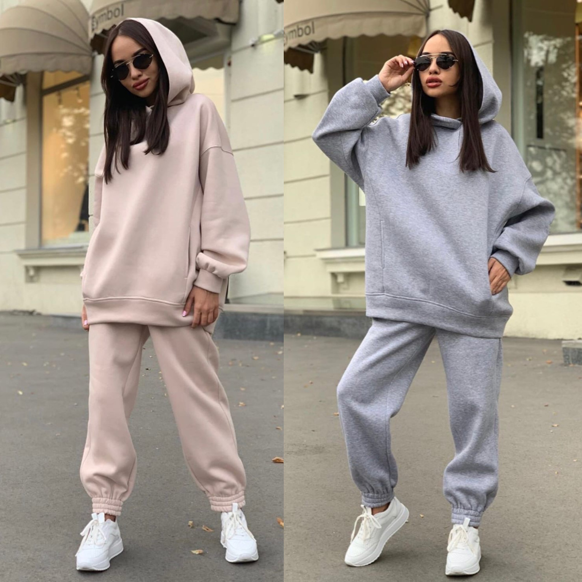 Ensemble de sweat-shirts à cap - Monochrome Suit Set avis et prix