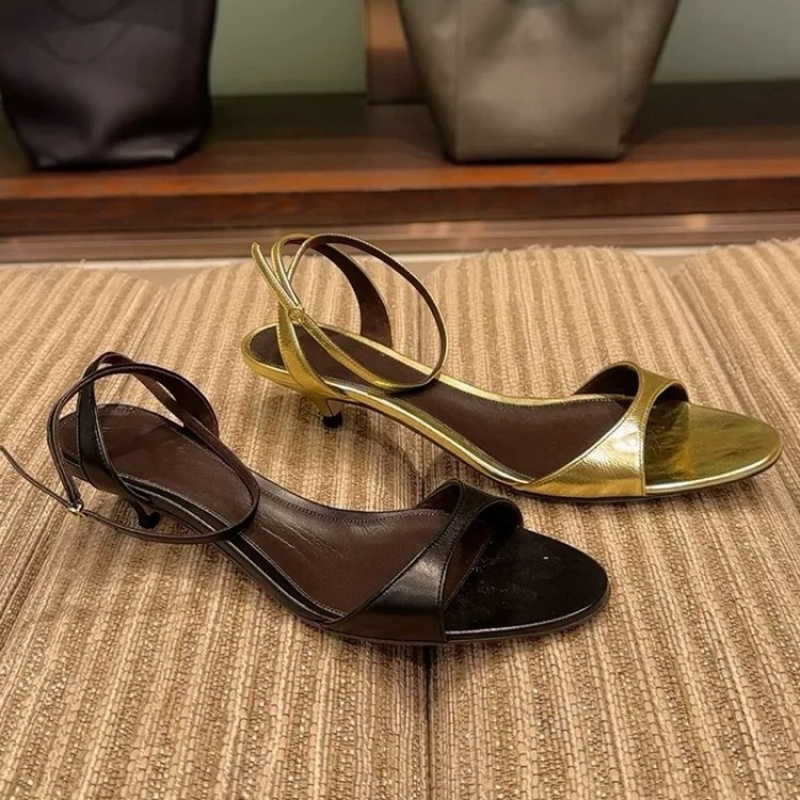 Sandales sexy en cuir véritabl - Kitten Heel Women avis et prix