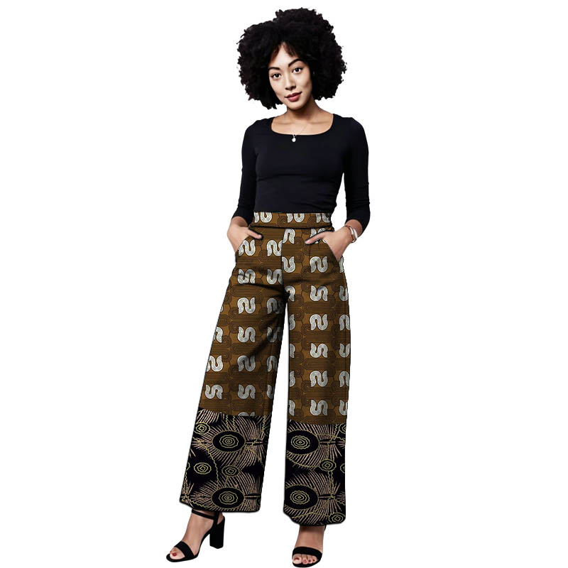 Tenue Ankara pour femmes, pant - Tailored Trouser Wide avis et prix