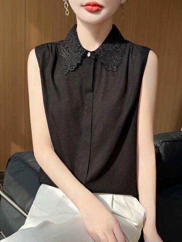 Chemise en tricot sans manches - Women Formal Wear Vest avis et prix