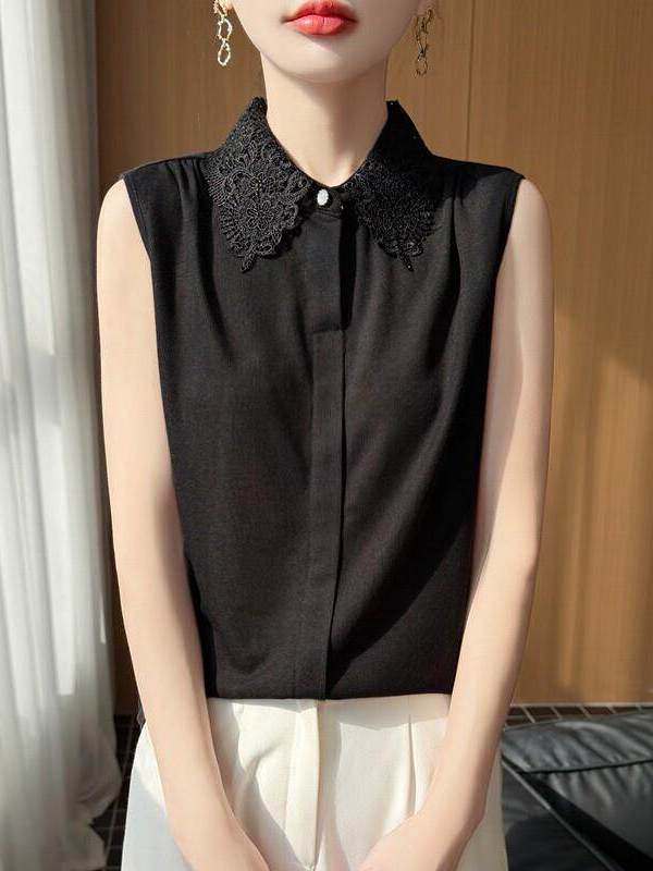 Chemise en tricot sans manches - Women Formal Wear Vest avis et prix