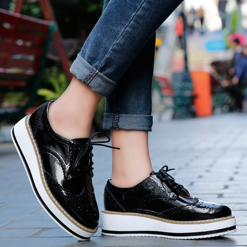Mocassins en cuir pour femmes, - Formal Dress Female avis et prix